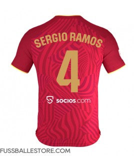 Günstige Sevilla Sergio Ramos #4 Auswärtstrikot 2023-24 Kurzarm